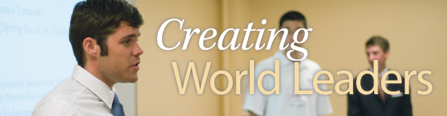Creating World Leaders